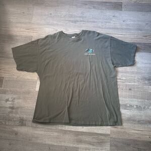 New Orleans Alligator Graphic Green Sleeveless Shirt – Size XXL